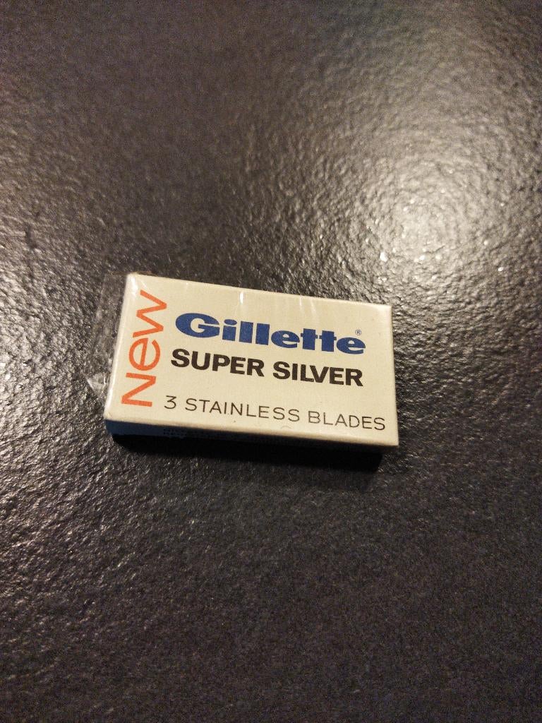 Vintage Gillette scheermesjes, Ophalen of Verzenden, Nieuw, Gehele gezicht, Verzorging