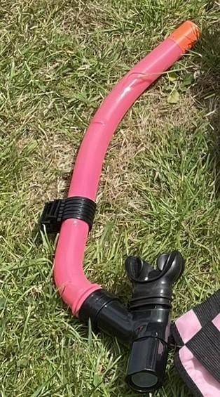 Snorkel, Ophalen of Verzenden, Zo goed als nieuw, Duikbril of Snorkel