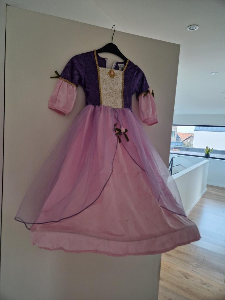 Prinses carnavalsjurk, Ophalen, Gebruikt, 122 t/m 128, Meisje