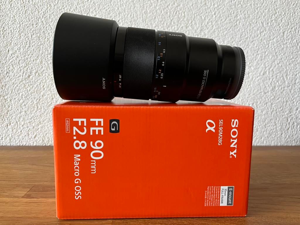 Sony G 90mm 2.8 macro 10/2024, Ophalen of Verzenden, Zo goed als nieuw, Macrolens