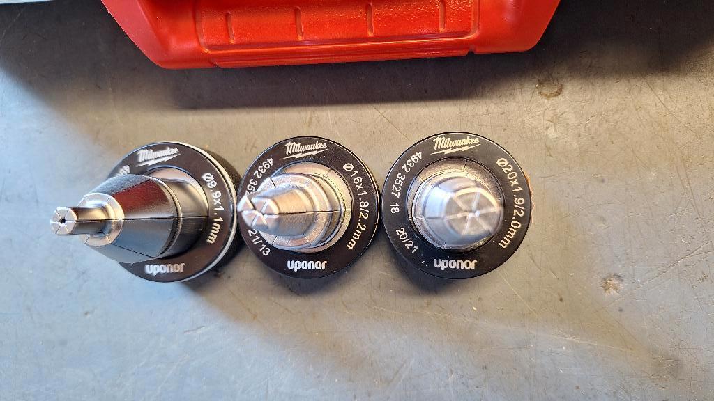Milwaukee C12 PXP Uponor accu optromp tang optromper, ., Nieuw, Ophalen of Verzenden, .