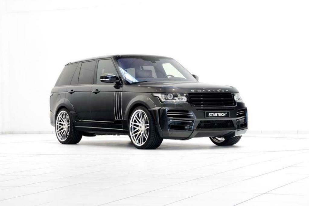 Range Rover Voque STARTECH Bodykit Spoiler Carbon 22" inch, Land Rover, Nieuw, Ophalen of Verzenden, Bumper
