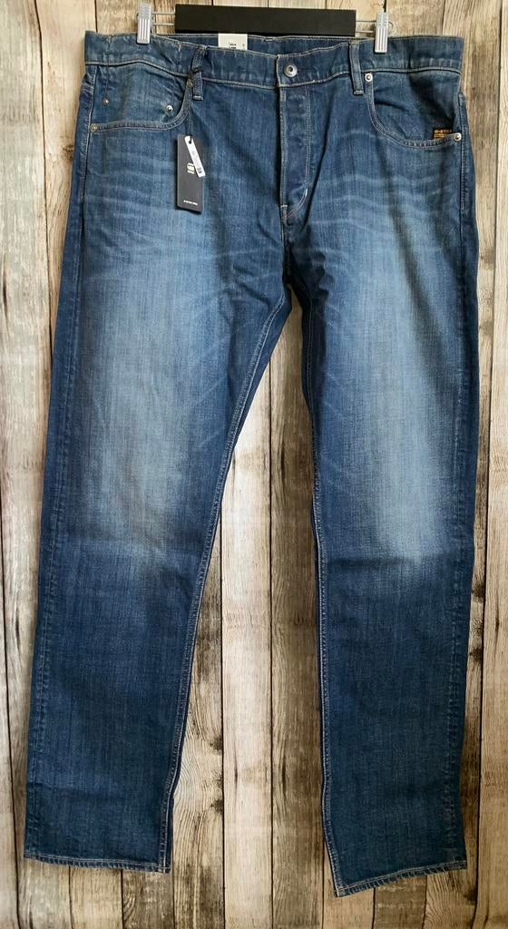 G-Star Mosa straight jeans nieuw (Maat W40/L36), Verzenden, Nieuw, Blauw, W40 - W42 (confectie 56/58)