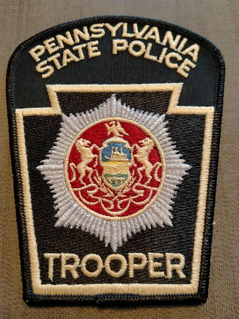 USA , Pennsylvania State Trooper , Patch, Ophalen of Verzenden, Overige soorten, Amerika, Embleem of Badge