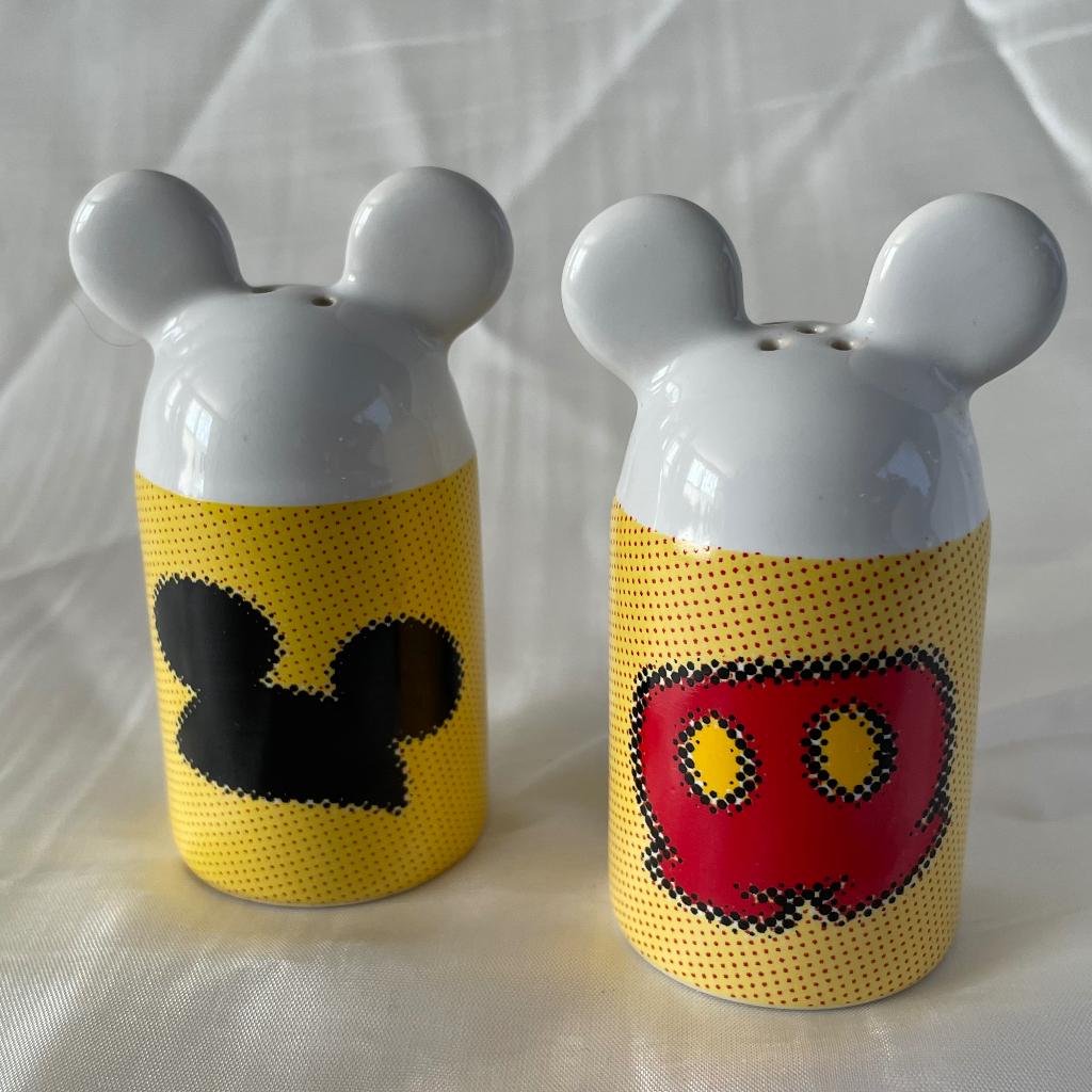 Walt Disney Mickey Mouse Peper- en zoutstel – Disney, Ophalen of Verzenden, Mickey Mouse, Zo goed als nieuw, Servies