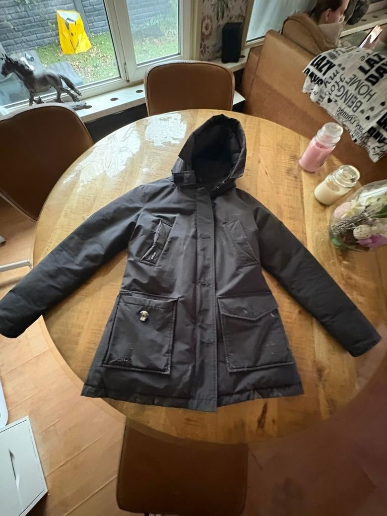 Airforce jas, Airforce, Zwart, Gedragen, Ophalen