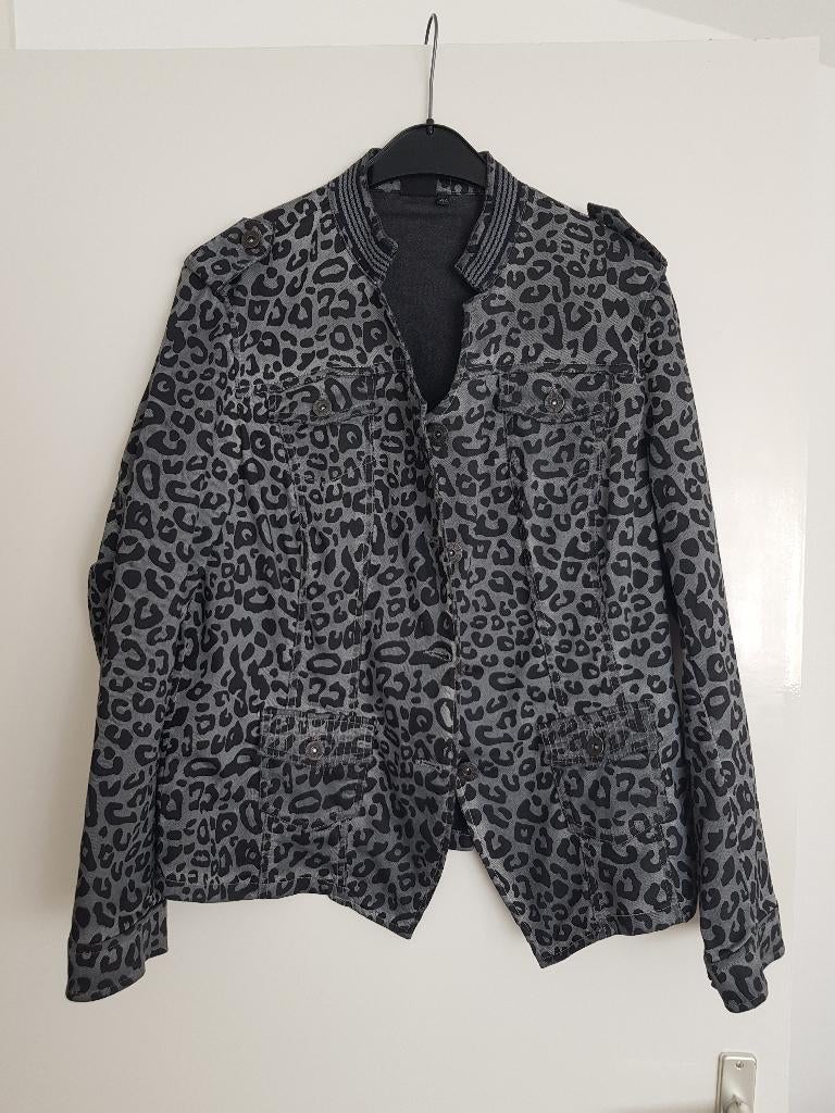 Zwart/grijze blazer van Dreamstar. Maat 44, Dreamstar, Zwart, Maat 42/44 (L), Ophalen of Verzenden
