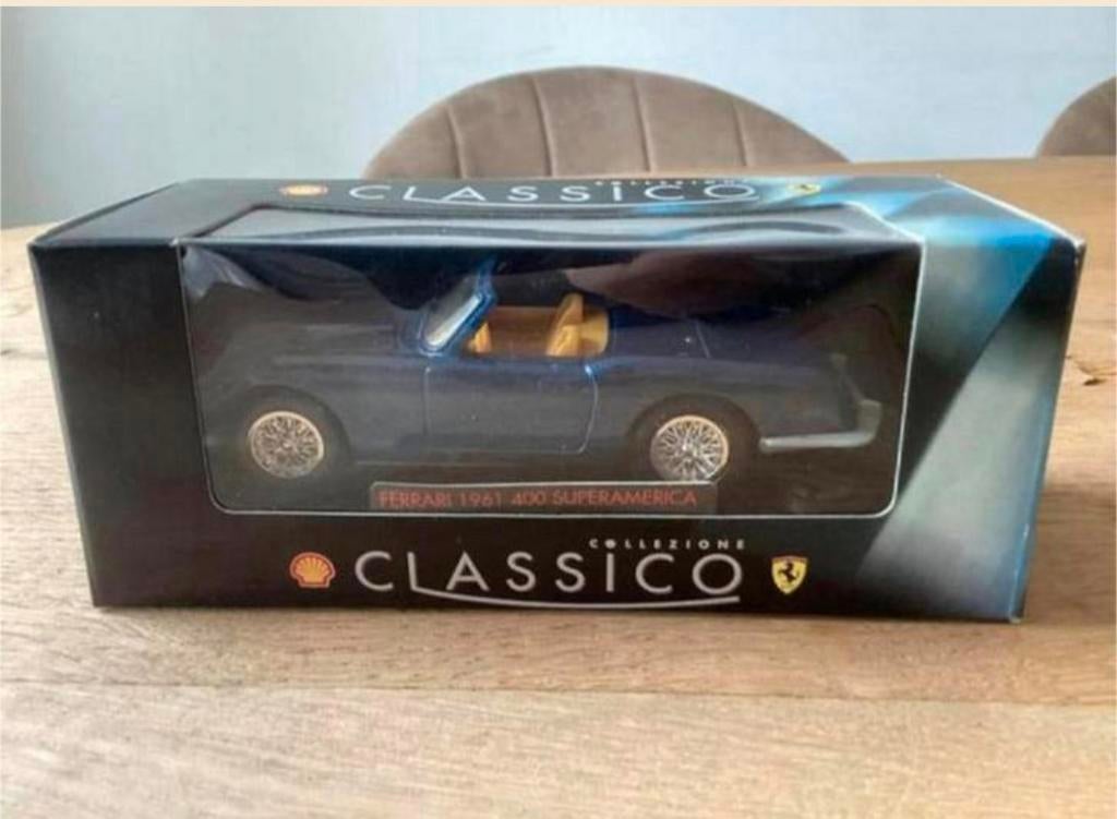 Ferrari 400 Superamerica 1961 – Shell Classico modelauto, Hobby en Vrije tijd, Ophalen of Verzenden, Zo goed als nieuw, Auto, Overige merken