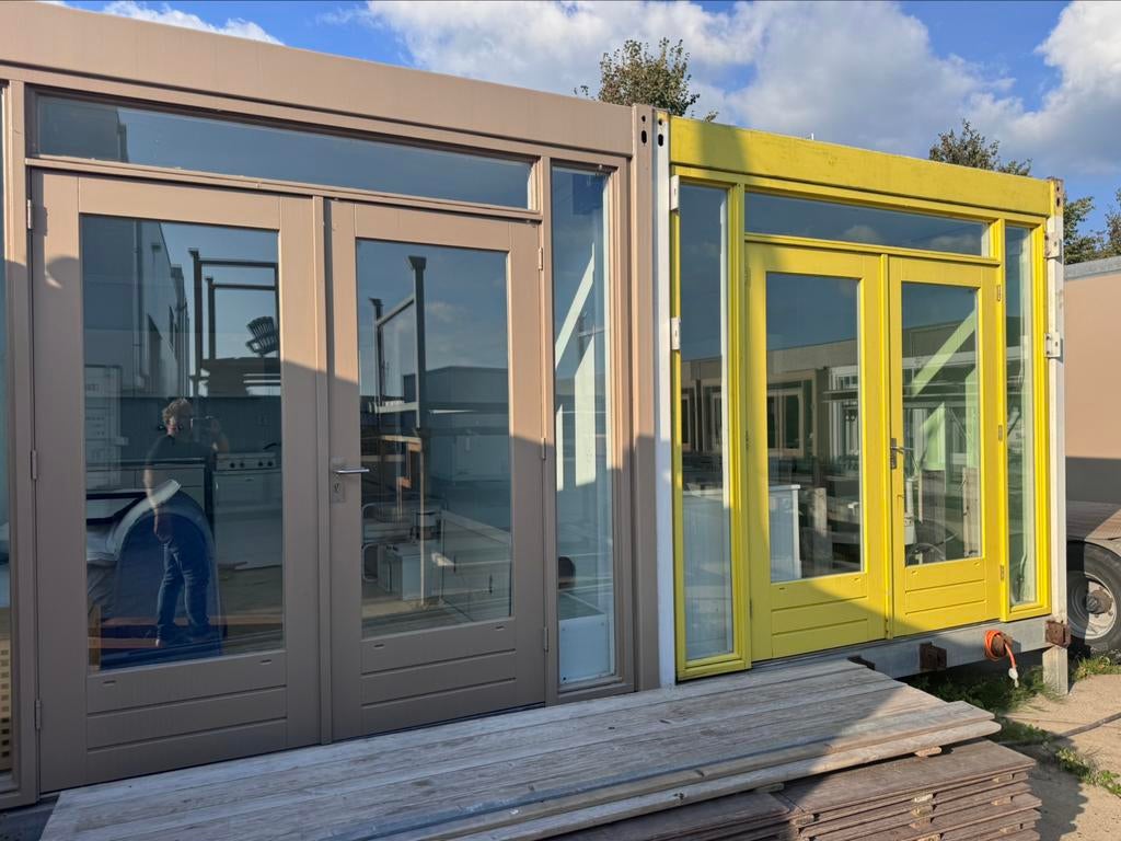Woonunits te koop/ te huur type K1000 Fort, Ophalen, Zo goed als nieuw