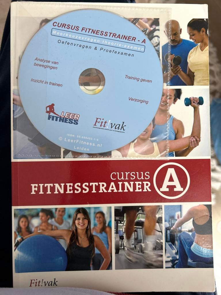 Cursus Fitnesstrainer A - Leer Fitness, Boeken, Ophalen of Verzenden, Zo goed als nieuw