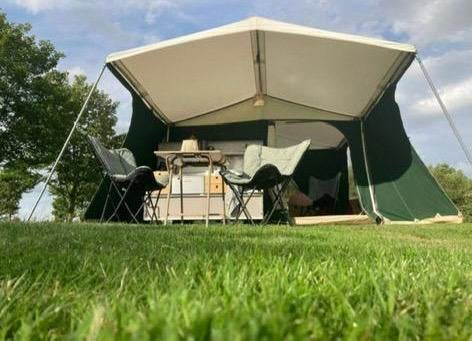 Combi Camp Venezia Vouwwagen - Compleet, Caravans en Kamperen, Vouwwagens, Ophalen, Combi-Camp, Aanwezig, Tot en met 4