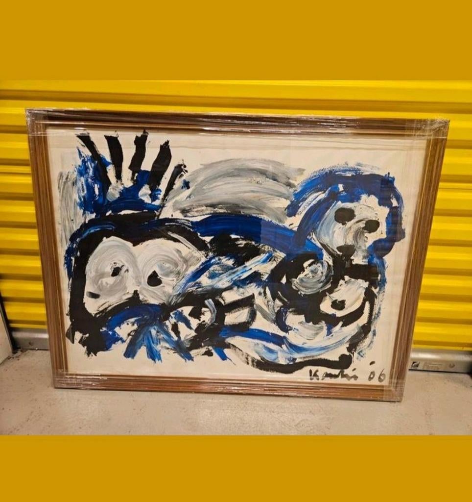 Jacob Kanbier op geschept papier - ruilen ook mogelijk, Antiek en Kunst, Kunst | Schilderijen | Modern, Ophalen of Verzenden