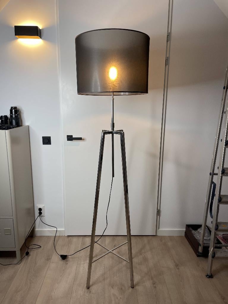 Eichholtz vloerlamp chroom, Ophalen, Zo goed als nieuw, 150 tot 200 cm