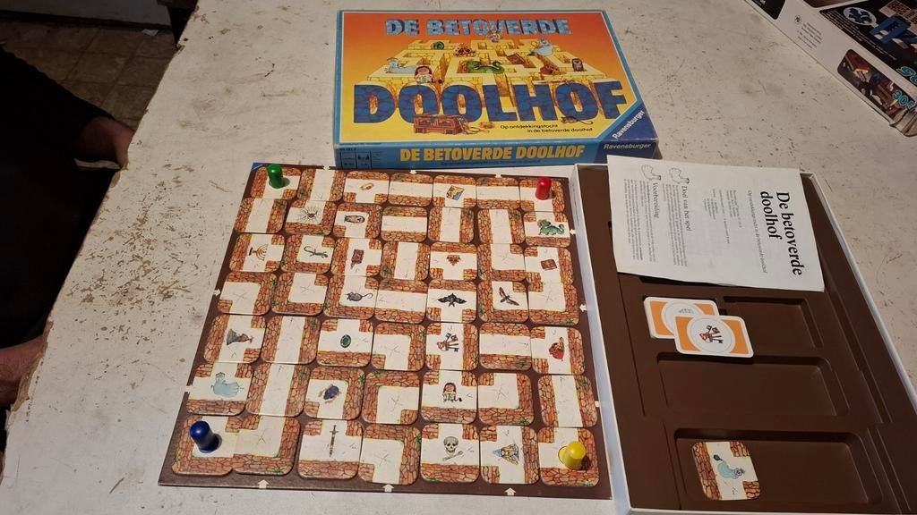 De betoverende doolhof, Drie of vier spelers, Ophalen of Verzenden, Gebruikt, Ravensburger