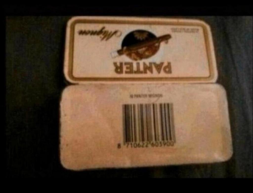 Vintage Panter Mignon Sigarenblikje, Verzamelen, Ophalen of Verzenden, Gebruikt, Overige typen