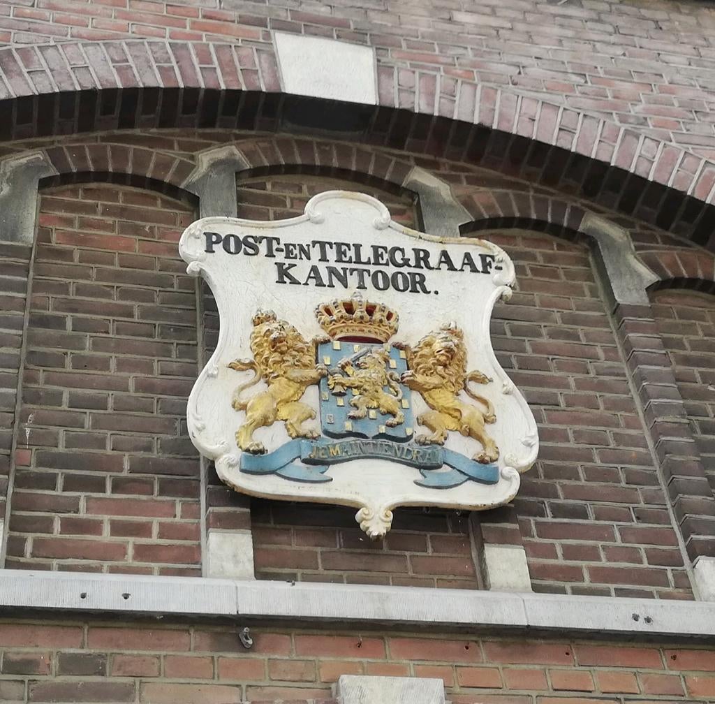 GEZOCHT - Wapenschild, postkantoor, Ophalen of Verzenden