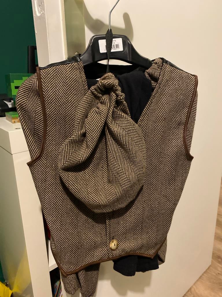 Peaky Blinders carnavals pakje - Maat 116 & 128, Kleding | Heren, Carnavalskleding en Feestkleding, Overige maten, Ophalen of Verzenden