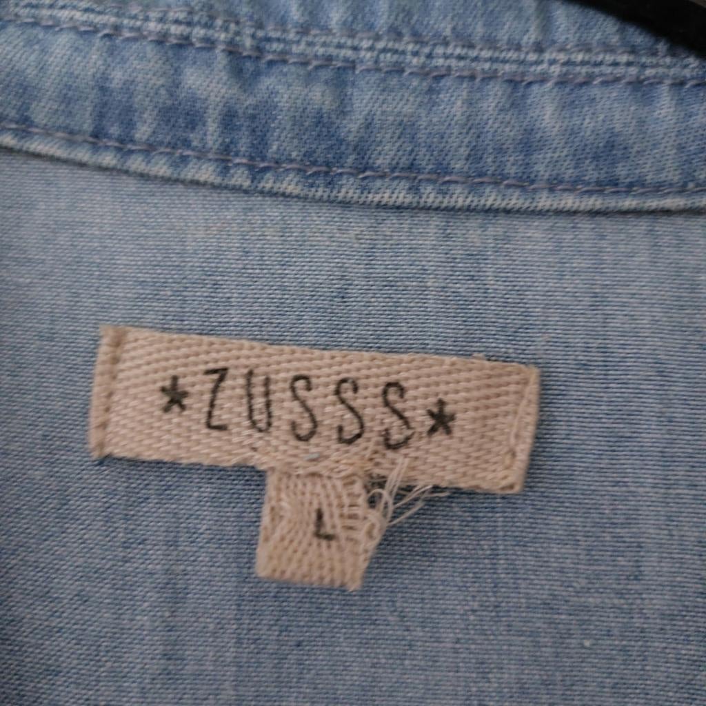 Mooie spijkerjurk van zuss  maat l, Maat 38/40 (M), Blauw, Ophalen of Verzenden, Zo goed als nieuw