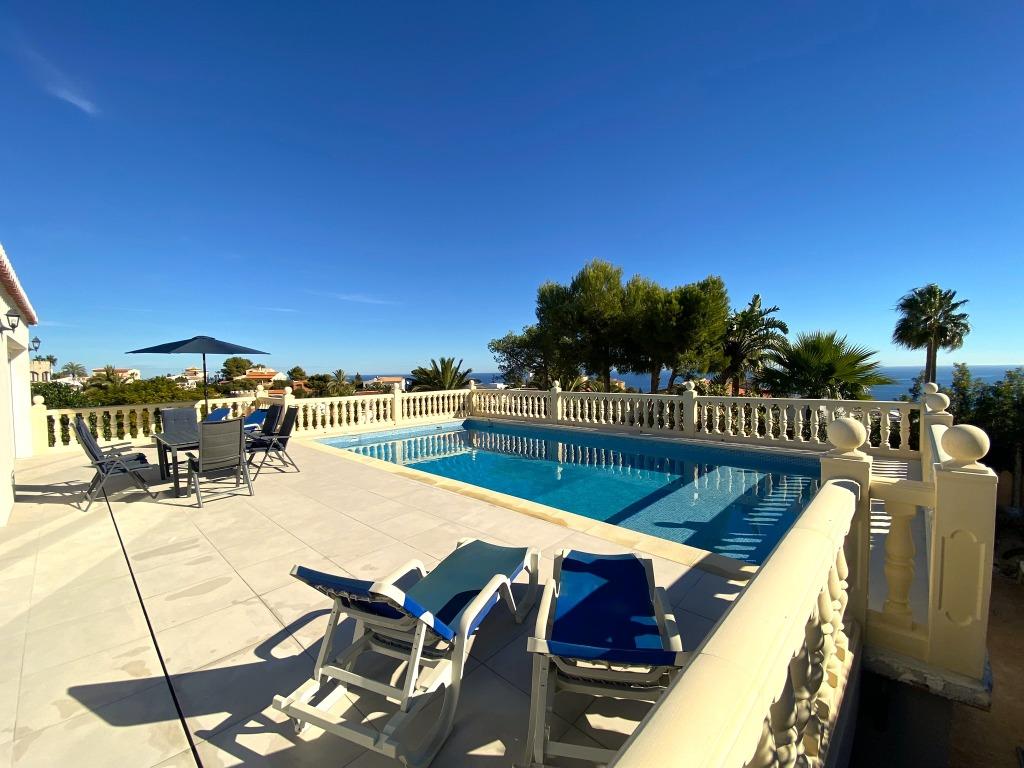 **ACTIE 2026: Spanje, Javea: Villa 6 pers ZWEMBAD + ZEEZICHT, Costa Blanca, Landelijk, Aan zee, Wasmachine