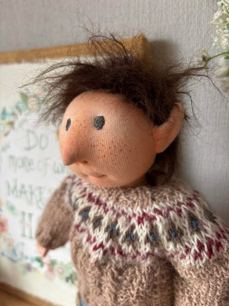 Waldorf geinspireerde pop Thor Elfenohr, Ophalen of Verzenden, Nieuw, Pop