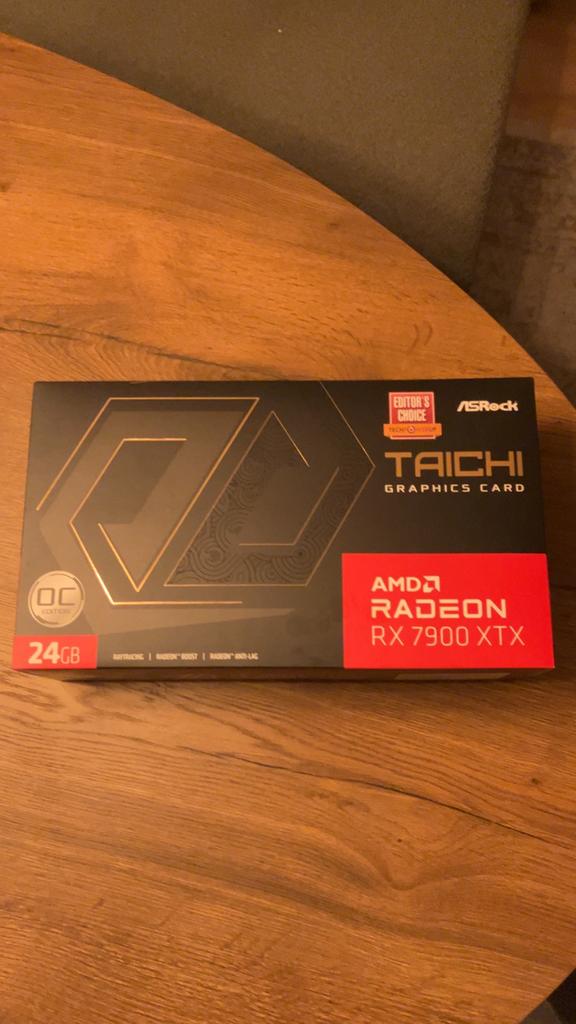 AMD Radeon RX 7900 XTX ASRock Taichi 24GB videokaart, Computers en Software, Videokaarten, Ophalen of Verzenden, Zo goed als nieuw