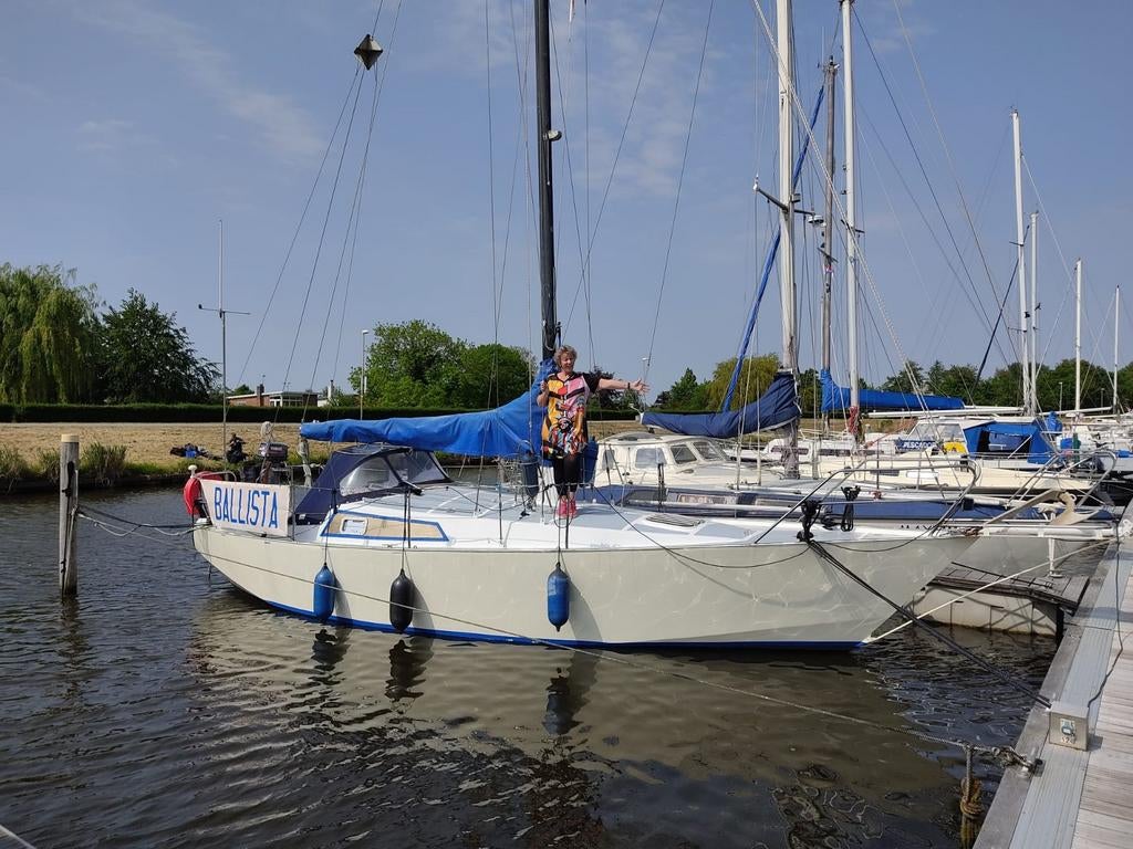 Kajuit zeilboot Van der Stadt Katapult 31, Ophalen, Gebruikt, Staal, Diesel