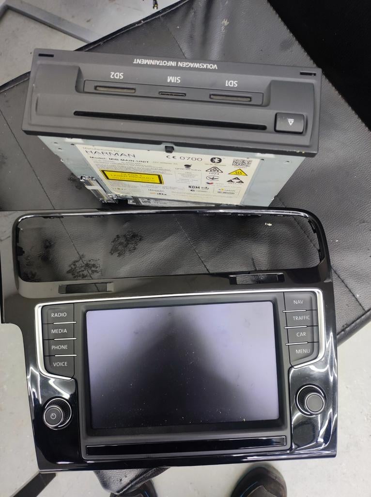 Volkswagen Infotainment Systeem, Auto-onderdelen, Ophalen of Verzenden, Gebruikt, Volkswagen