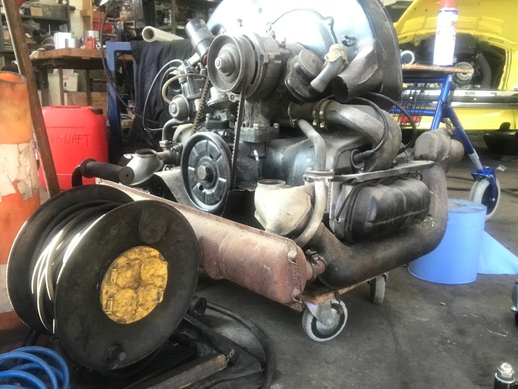 Motor 1600cc VW kever T1 T2 met garantie, Verzenden, Gebruikt, Volkswagen