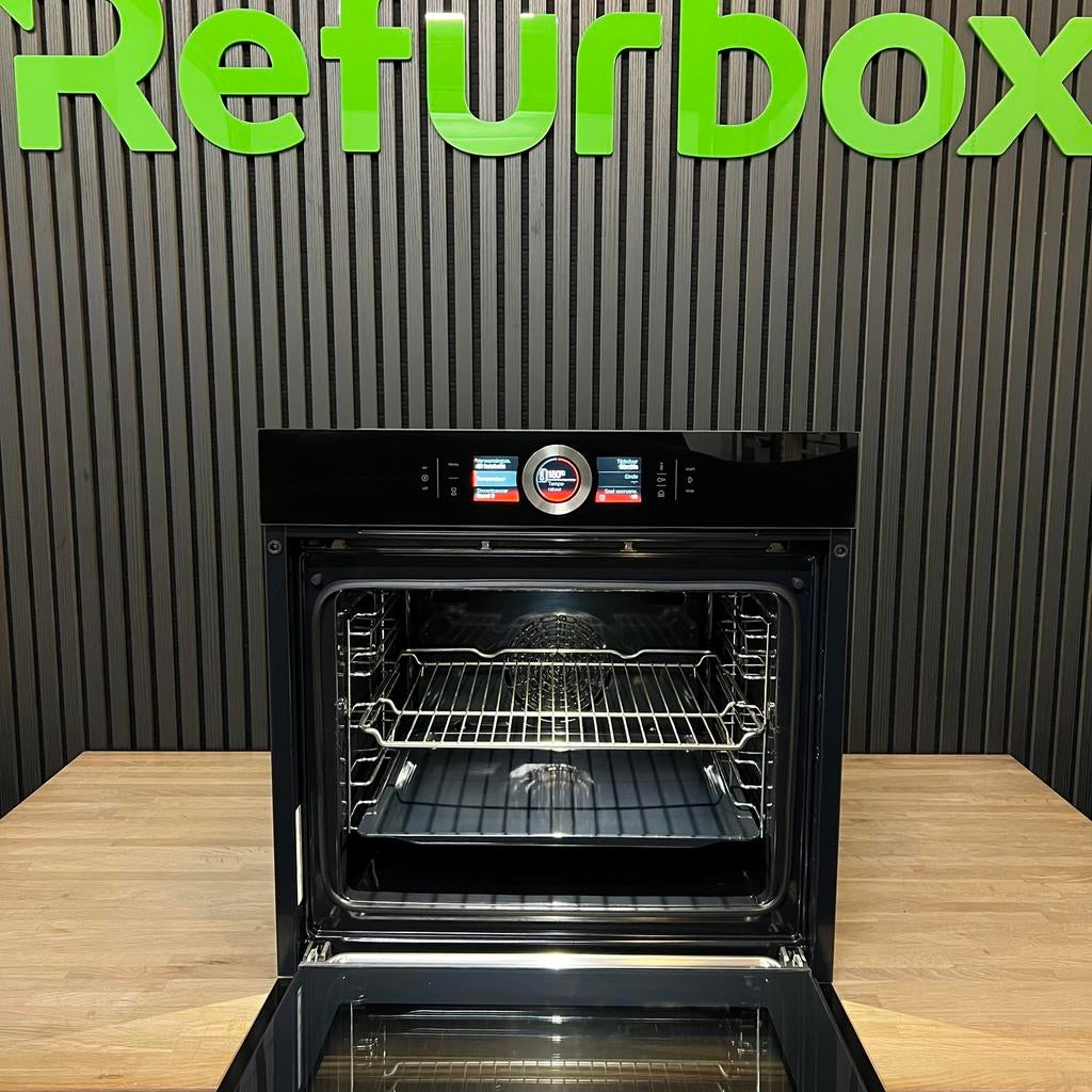 Bosch Serie 8 inbouw combi stoomoven, Hete lucht, Refurbished, Oven met grill, Inbouw