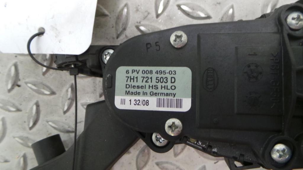 VOLKSWAGEN TRANSPORTER DOKA LR GASPEDAAL SENSOR 2010, Ophalen of Verzenden, Gebruikt, Stiba lid
