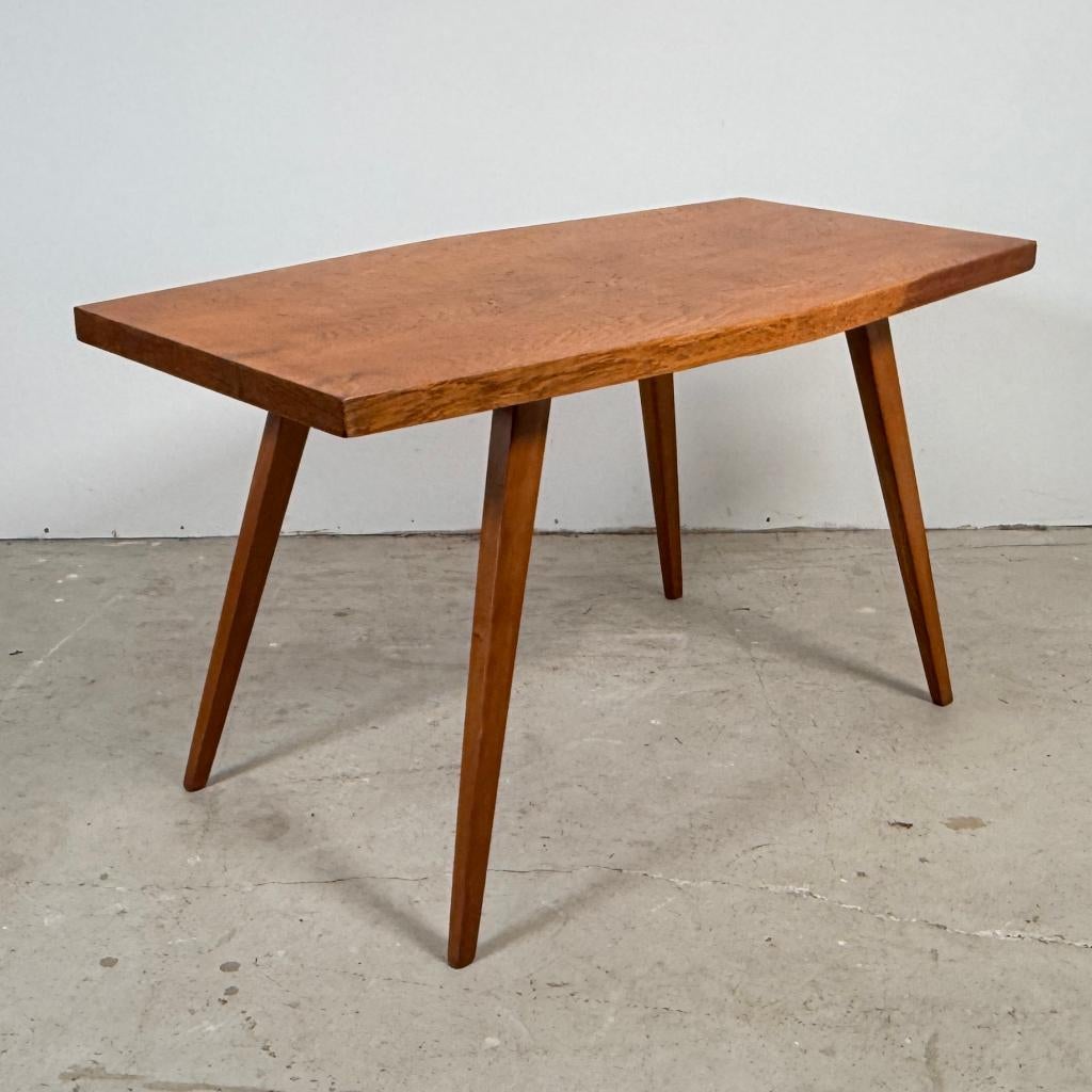 Vintage salontafel trapeze, František Jirák, Ophalen, 100 tot 150 cm, T, T