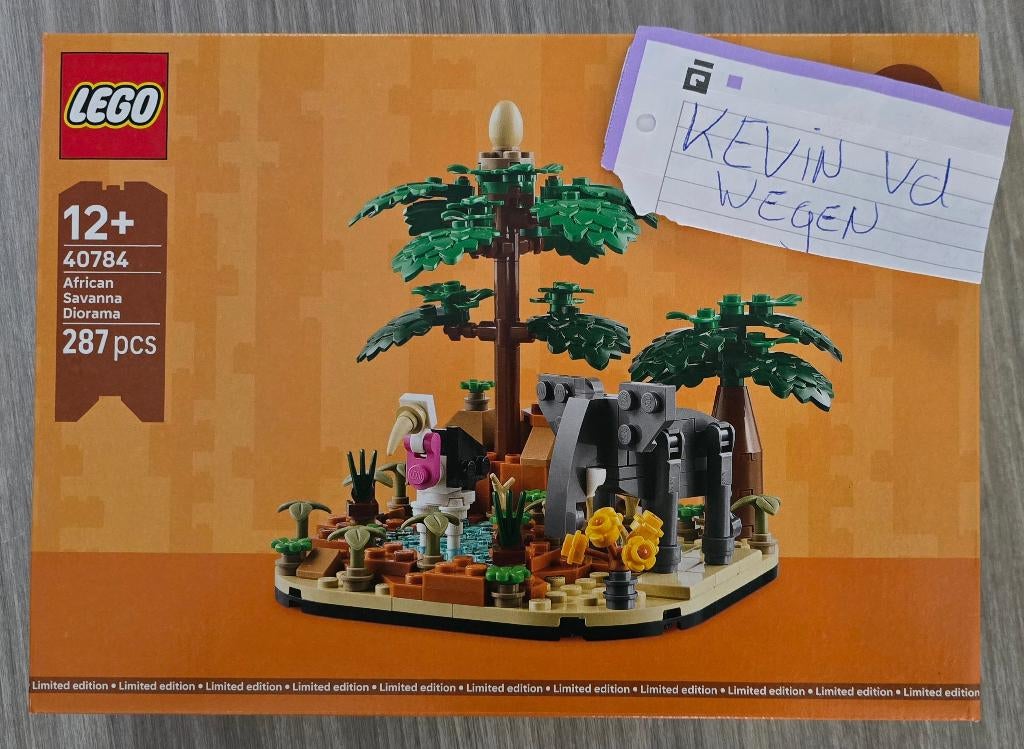Lego GWP Afrikaanse savanne diorama (40784), Overige thema's, Nieuw, Ophalen of Verzenden, Complete set