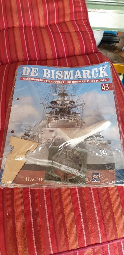 De Bismarck Hachette Modelbouw - Nummer 43, Ophalen of Verzenden, Nieuw, Overige typen, Overige merken
