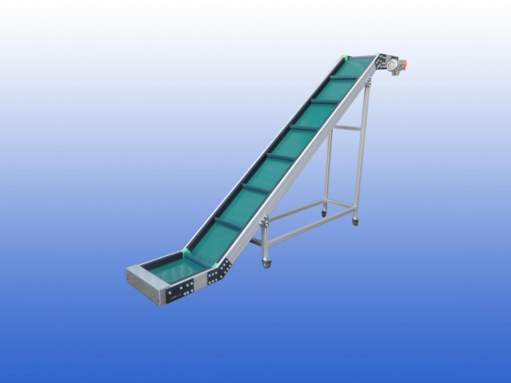 Opvoerband transportband elevator conveyor transportbanden, Ophalen of Verzenden, Gebruikt