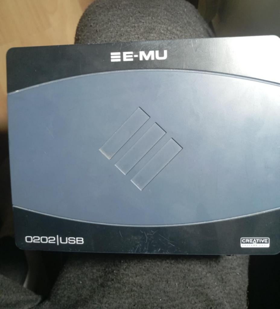 E-MU 0202 USB Audio Interface - CREATIVE, Ophalen of Verzenden, Gebruikt, E-MU