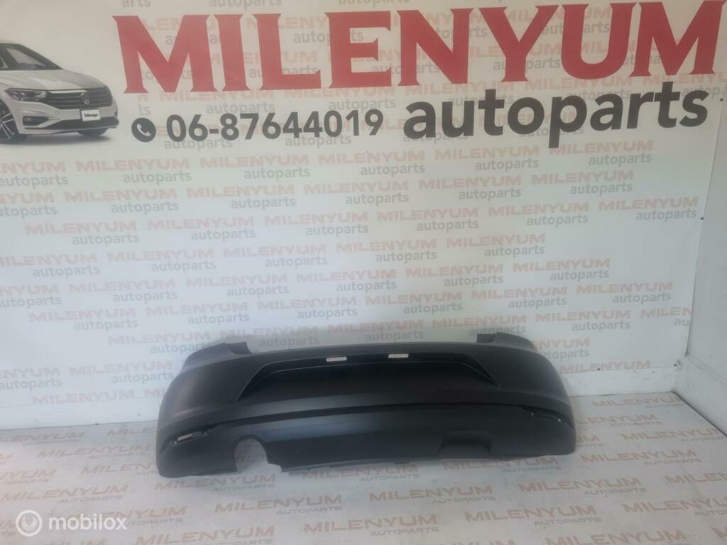 VW POLO 6C ACHTERBUMPER GROOTE UITLAAT NIEUW(2014-2017), Volkswagen, Nieuw, Ophalen of Verzenden, Achter