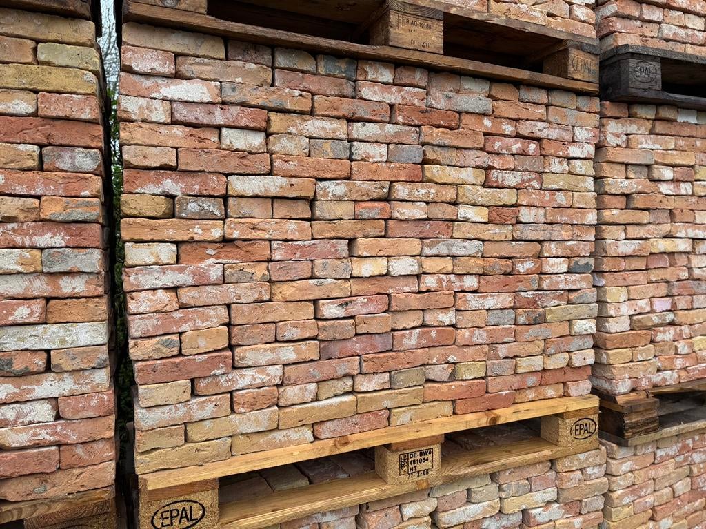 17000 stuks metsel geeltjes appelbloesem 1 partij 18x4.4X9cm, Ophalen, Gebruikt, Bakstenen, Info@walstra.nl