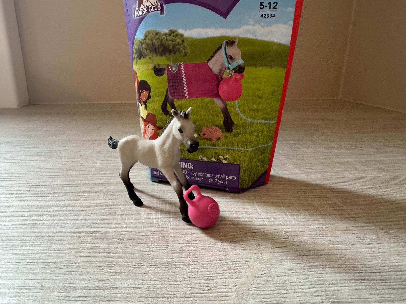 schleich HORSE CLUB Spelplezier met veulen (42534), Ophalen of Verzenden, Zo goed als nieuw