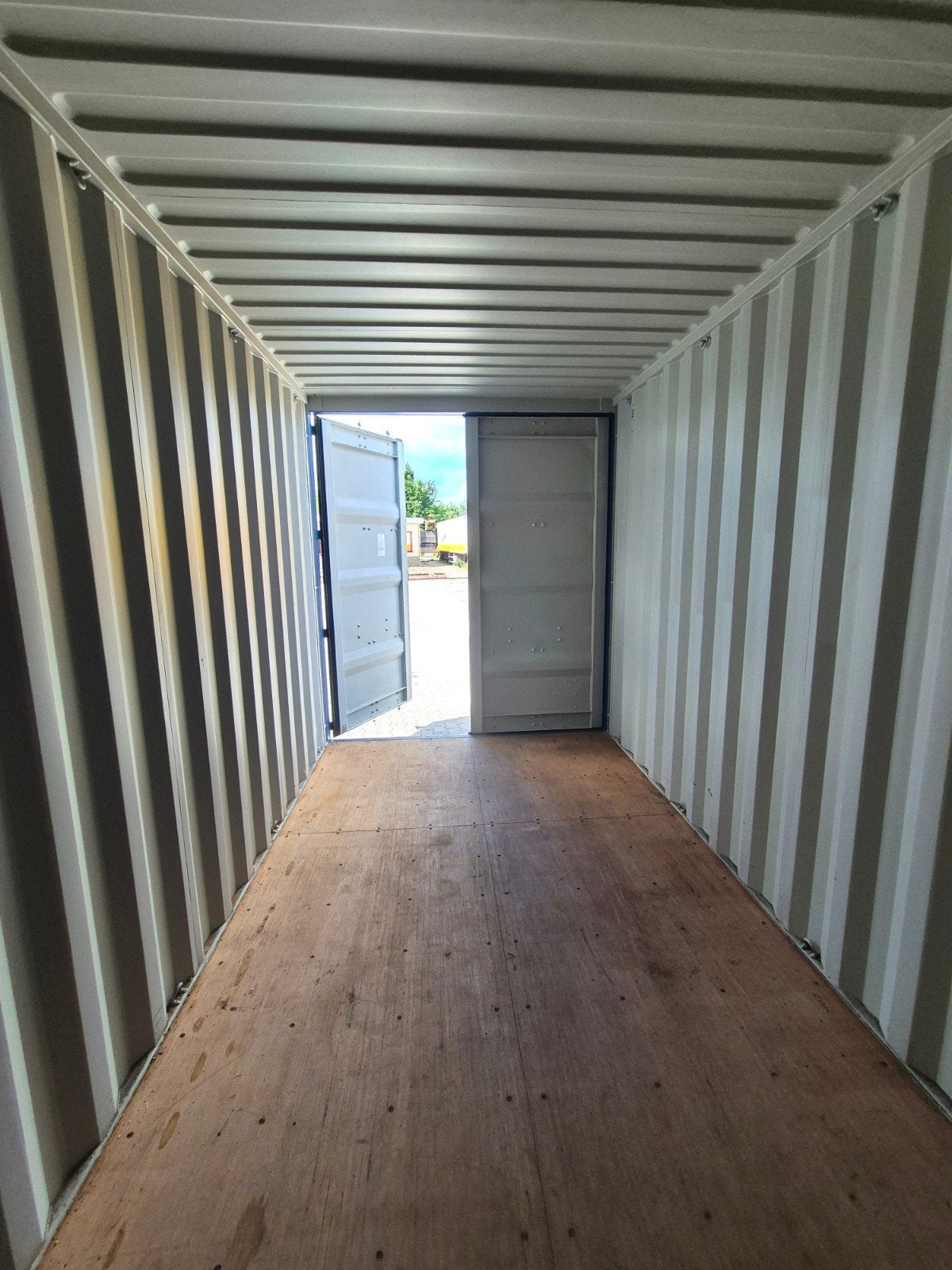 Jong gebruikte 40ft High Cube container, Ophalen of Verzenden