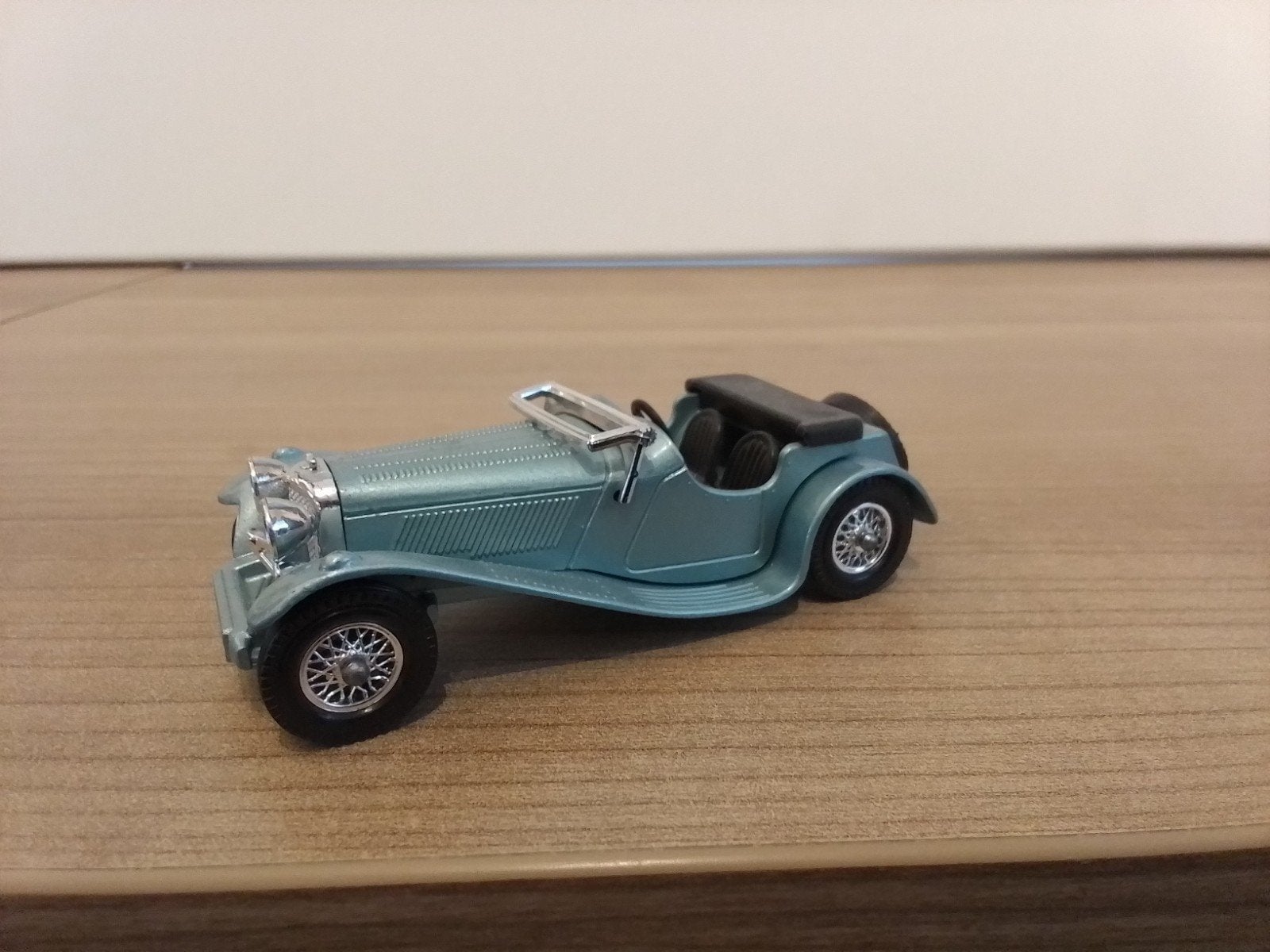 Matchbox.  JAGUAR 1938. blauw., Ophalen of Verzenden, Zo goed als nieuw, Auto, Matchbox