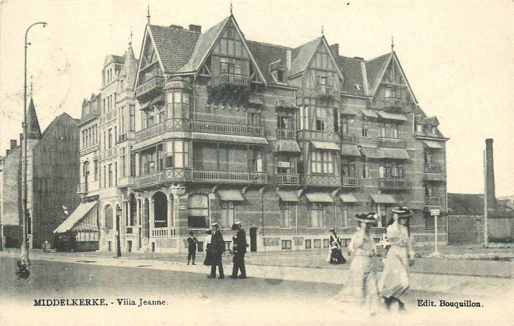 379-115-013 Middelkerke Villa Jeanne, Verzenden, Voor 1920, Overig Europa