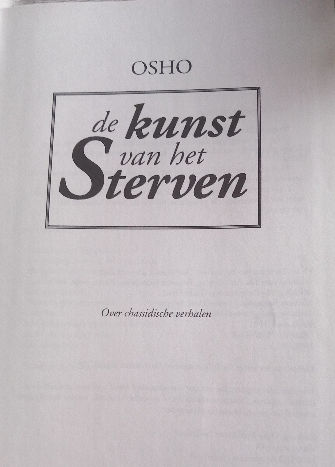 De Kunst van het Sterven, Ophalen of Verzenden, Zo goed als nieuw, Spiritualiteit algemeen, Achtergrond en Informatie