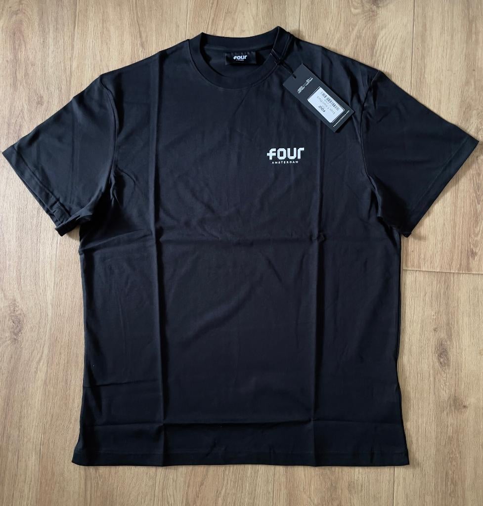 Nieuw! Originele FOUR Amsterdam Oversized T-shirt - Maat XS, Zwart, Nieuw, Ophalen of Verzenden, FOUR Amsterdam