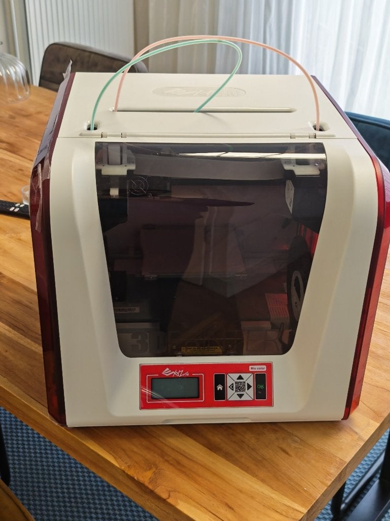 XYZprinting da Vinci Jr. 2.0 Mix 3D-printer – 2 kleuren, Computers en Software, Ophalen, Ingebouwde Wi-Fi, XYZprinting, Zo goed als nieuw