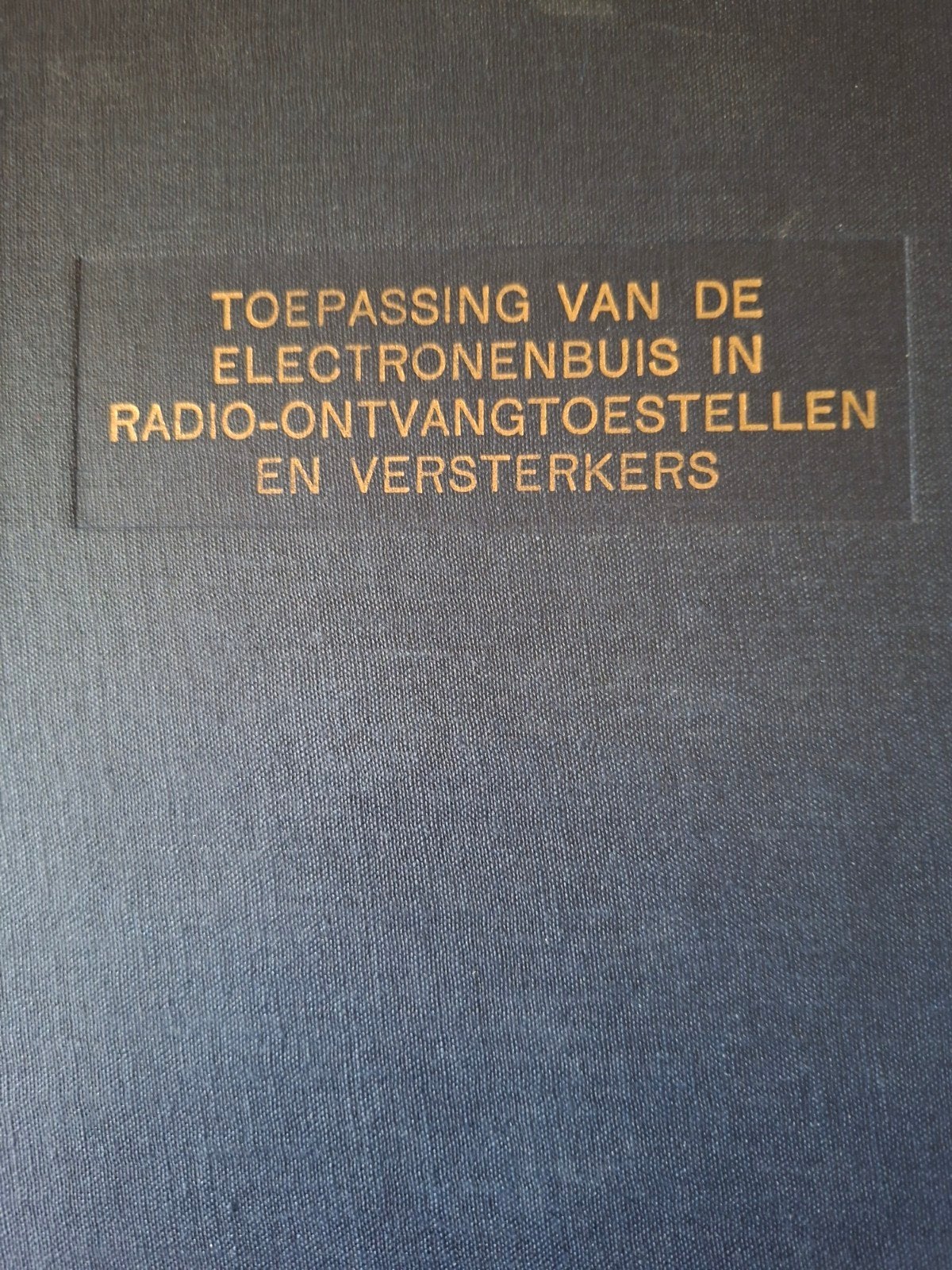 Elektronenbuis Radio-Ontvangtoestellen 1947, Boeken, Techniek, Gelezen, Elektrotechniek, Ophalen of Verzenden