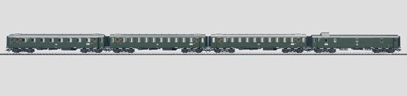 Marklin 42750 Sneltreinset DB epoche III Nieuw in doos, Wisselstroom, Treinset, Ophalen of Verzenden, Zo goed als nieuw