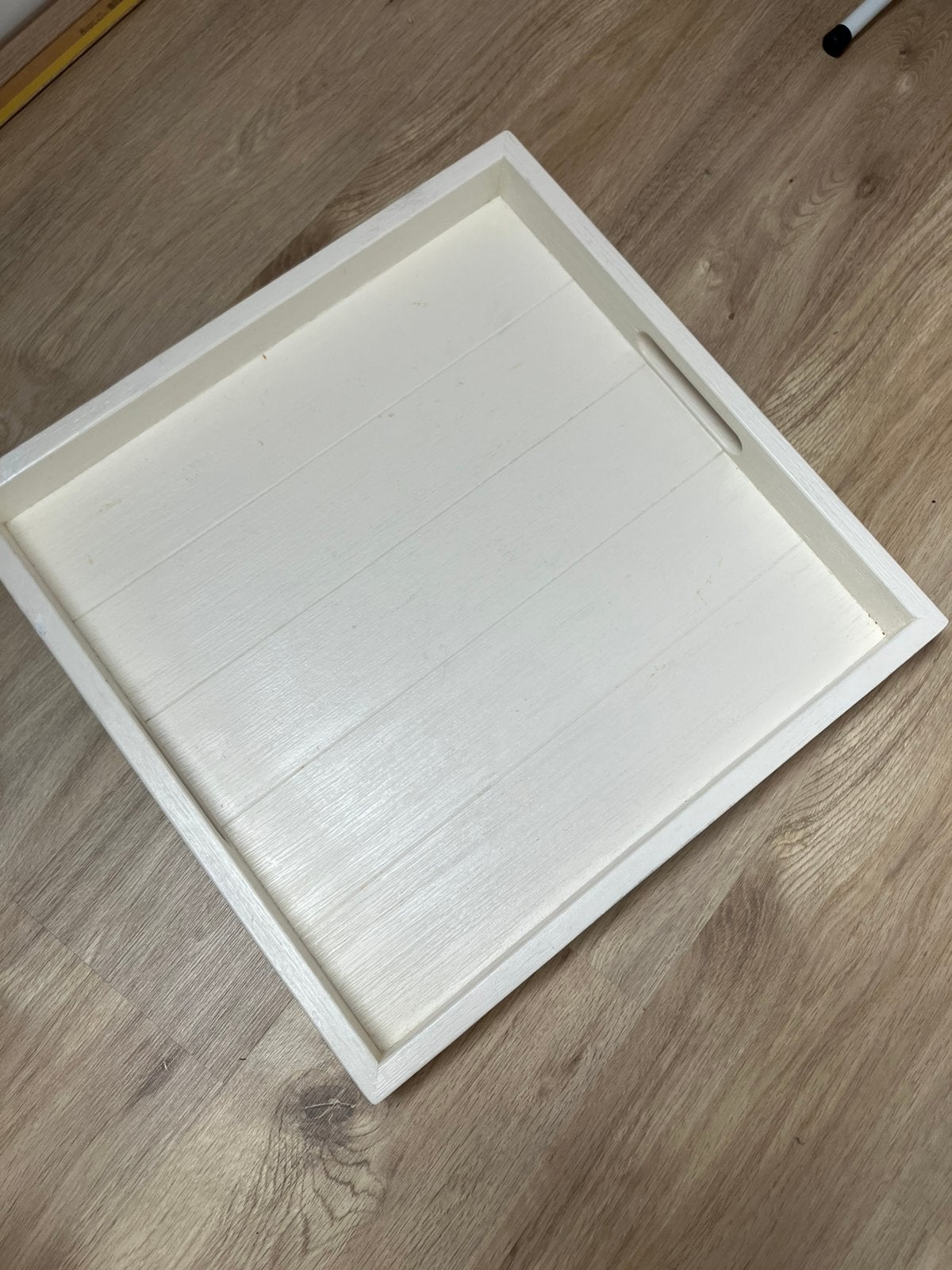 Dienblad/plateau, Ophalen, Gebruikt, Vierkant, Hout