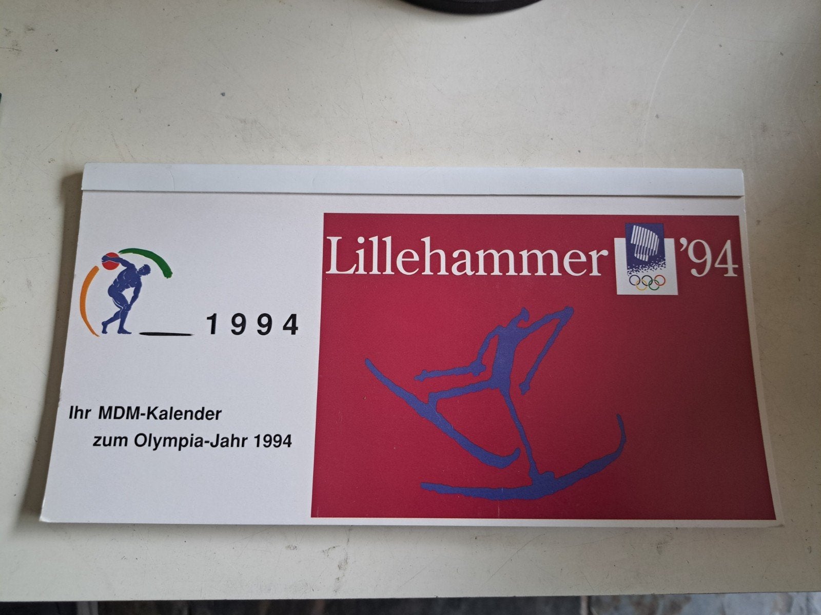 Olympische Spelen calender Lillehammer 1994, Verzenden, 1980 tot heden, Ongelopen