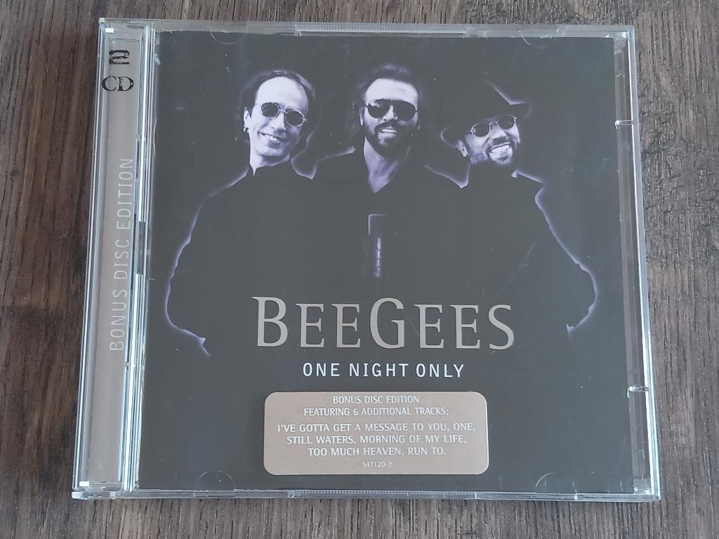 2HDCD  Bee Gees - One night only (1999)  **VERZ/OPH**, Ophalen, Gebruikt