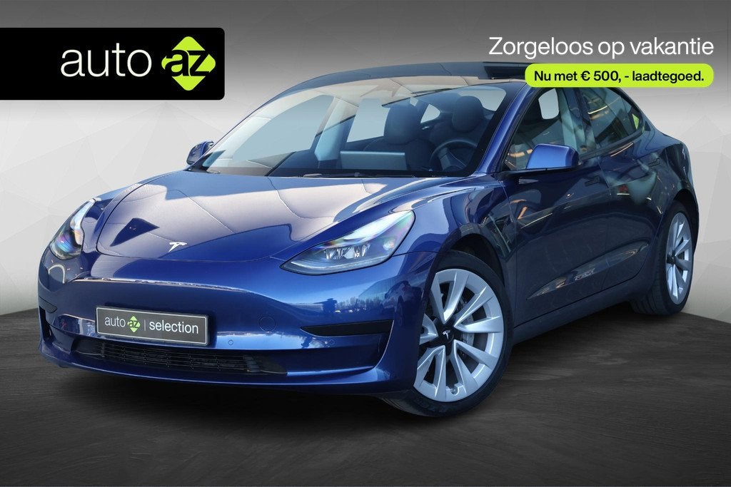 Tesla Model 3 Standard RWD Plus 60 kWh / Stoelverwarming / R, Automaat, 238 pk, Gebruikt, Zwart